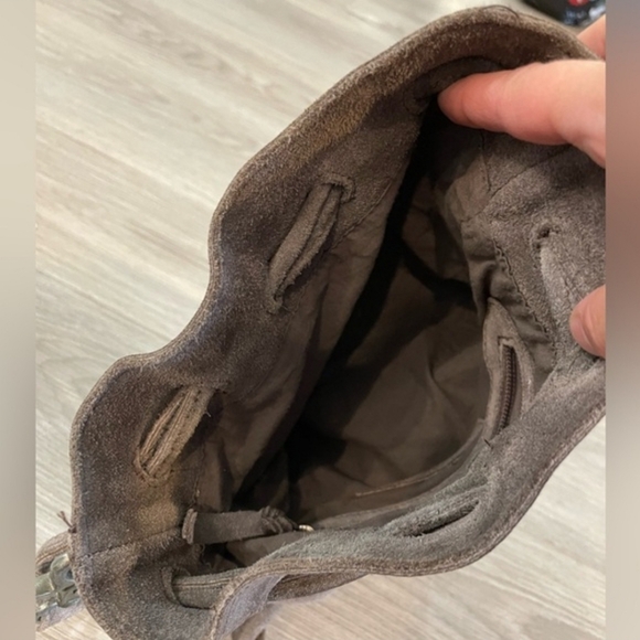 Free People Leather Bucket Purse - Picture 5 of 8